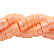 Katsuki beads 4mm Dahlia Orange-Pearl Shine Coating