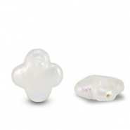 Freshwater pearls clover Natural White