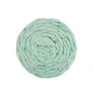 Raffia pendants 25mm Mint Green