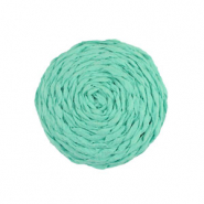 Raffia pendants 25mm Green