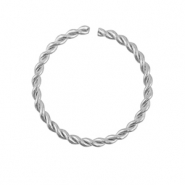 Stainless steel findings jump ring Silver
