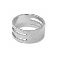 Stainless steel jump ring opener Silver