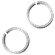 DQ European metal jump ring 5.5mm Antique Silver (nickel free)