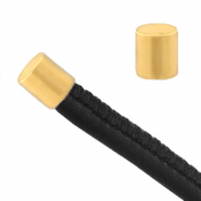 DQ European metal end caps (Ø2.4mm) Gold (nickel free)