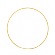 DQ European metal findings closed rings 25mm Gold (nickel free)