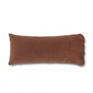 Jewellery display cushion velvet Copper Brown