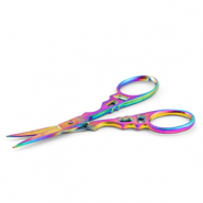 Beadsmith Chroma embroidery scissors Rainbow Titanium