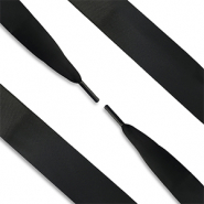 Trendy shoe laces organza Black