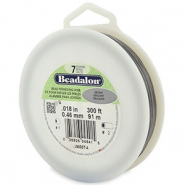 Beadalon stringing wire 7 strand 0.46mm Bright Stainless Steel