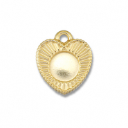 BY31® Stainless steel charms with setting for SS30 flat back Gold