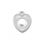 BY31® Stainless steel charms with setting for SS16 flat back Silver