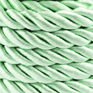Trendy cord twisted 10mm Light Mint Green