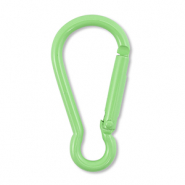 Colourful jewellery findings key chain Green