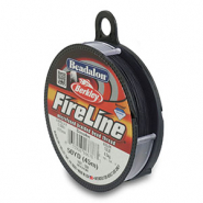 Beadalon Stringing Wire Fireline 0.20mm Black