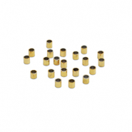 Stainless steel beads crimp bead tube 1.5mm Gold