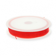 Elastic cord 0.8mm Red