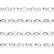Aluminium findings belcher chain anchor cable Silver