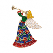 Brooches angel Gold-Multicolour