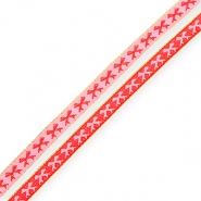 BY31® Ribbon tekst bows Light Pink-Red-Gold