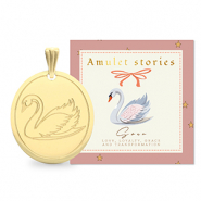 BY31® Stainless steel charms swan Gold