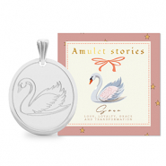 BY31® Stainless steel charms swan Silver