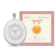 BY31® Stainless steel charms sun Silver