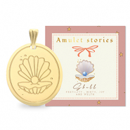 BY31® Stainless steel charms shell Gold