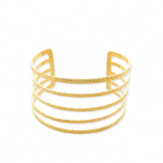 Stainless steel bracelets bangle Gold