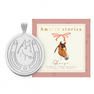 BY31® Stainless steel charms horse Silver