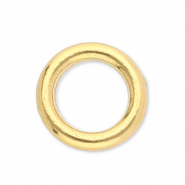 Stainless steel findings closed ring 5mm Gold