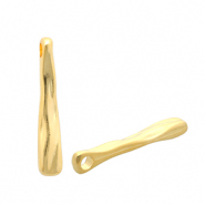 DQ® European metal charms bar Goud (Nikkelvrij)