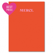 BY31® Jewellery cards "Merci" Red-Light Pink
