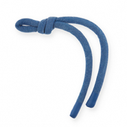 Keychain paracord denim-look Denim Blue