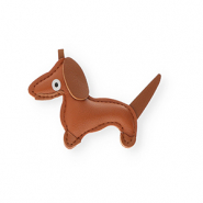 Statement charms dachshund Brown-White-Black
