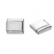 Stainless steel charms for italian bracelet Silver