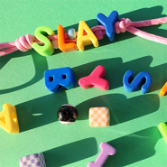 Inspirational Sets Create playful jewellery with acrylic letter beads