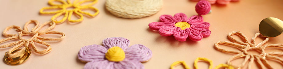 Rattan / crochet pendants Rattan / crochet pendants