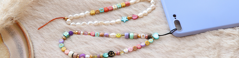 Smiley beads and charms Smiley beads and charms