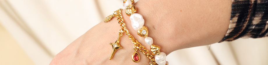 New series of stainless steel beads and charms New series of stainless steel beads and charms