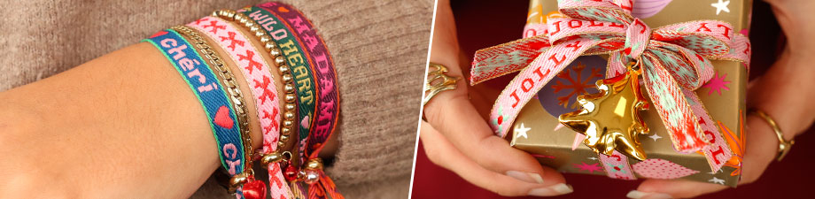 Metal craft bells and BY31® ribbons Metal craft bells and BY31® ribbons