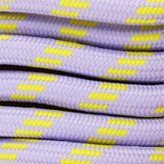Trendy paracord 10mm Lavender purple-Yellow