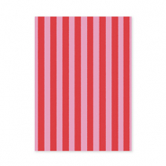 BY31® Jewellery cards straight lines Red-Pink