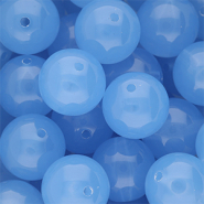 18 mm DQ® acrylic beads shiny Blue