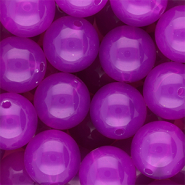 18 mm DQ® acrylic beads shiny Purple