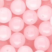 16 mm DQ® acrylic beads shiny Light Pink