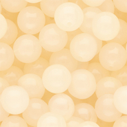 14 mm DQ® acrylic beads shiny Light Peach