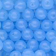 12 mm DQ® acrylic beads shiny Blue