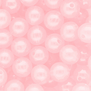 12 mm DQ® acrylic beads shiny Light Pink