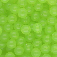 10 mm DQ® acrylic beads shiny Light Green