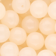18 mm DQ® acrylic beads shiny Light Peach